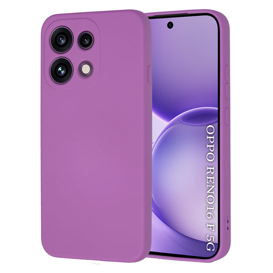 Custodia per Oppo Reno16 F / Reno16 FS, Techsuit, SoftFlex, Viola