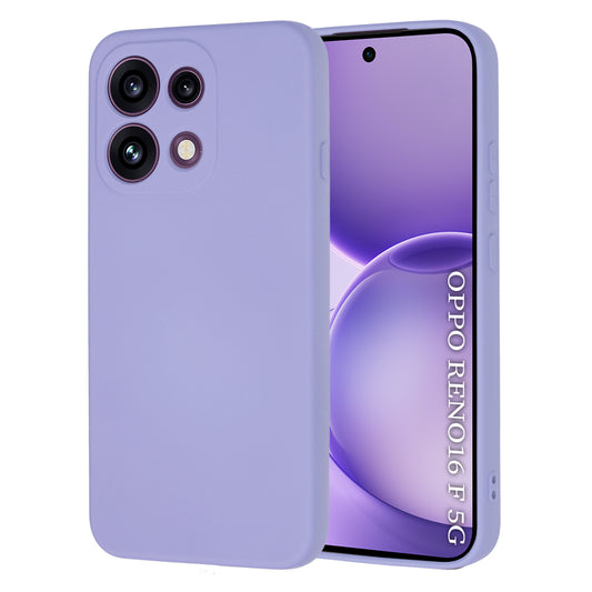 Custodia per Oppo Reno16 F / Reno16 FS, Techsuit, SoftFlex, Viola Chiaro