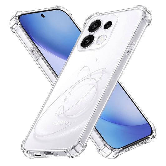 Custodia per Oppo Reno16 Pro, Techsuit, Shockproof Clear, Trasparente