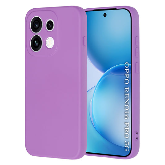 Case for Oppo Reno16 Pro, Techsuit, SoftFlex, Purple