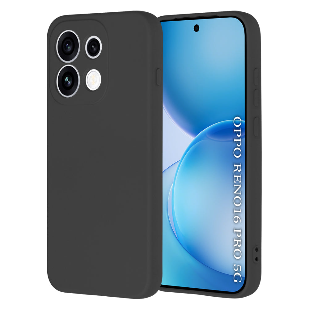 Custodia per Oppo Reno16 Pro, Techsuit, SoftFlex, Nera