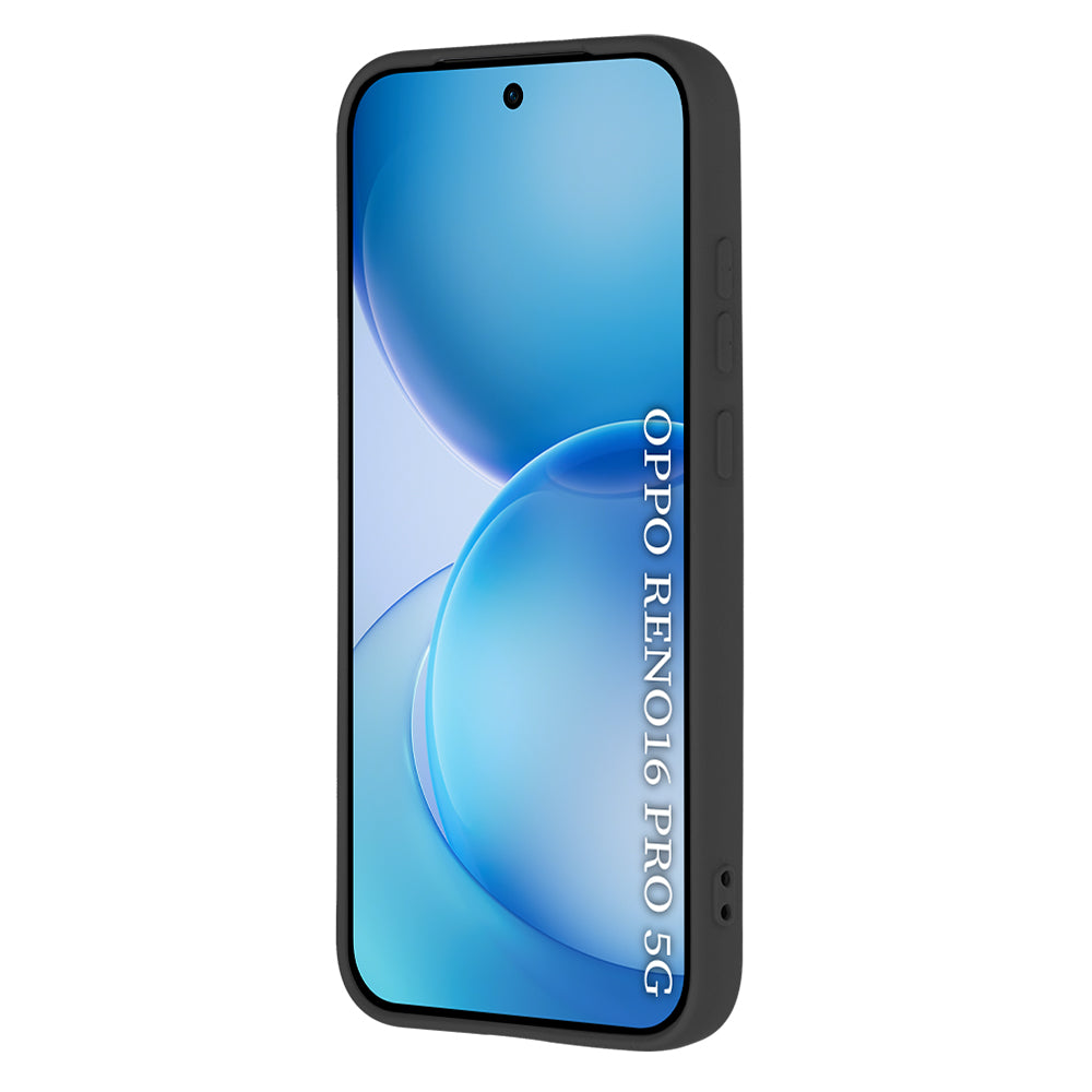 Custodia per Oppo Reno16 Pro, Techsuit, SoftFlex, Nera