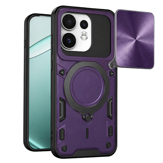 Custodia per Oppo Reno16 / Reno16 Pro, Techsuit, CamGuard Pro, Viola