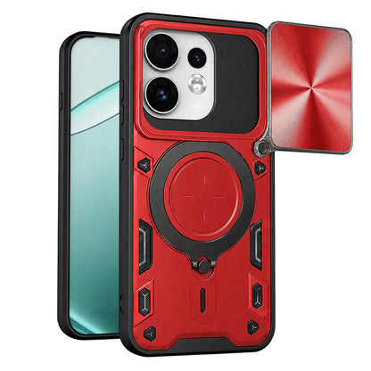Custodia per Oppo Reno16 / Reno16 Pro, Techsuit, CamGuard Pro, Rossa