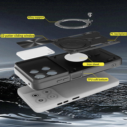 Custodia per Oppo Reno16 / Reno16 Pro, Techsuit, CamGuard Pro, Rossa