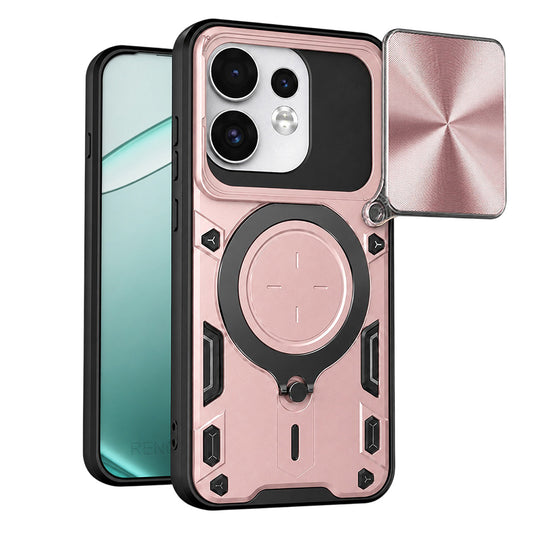 Custodia per Oppo Reno16 / Reno16 Pro, Techsuit, CamGuard Pro, Rosa Oro