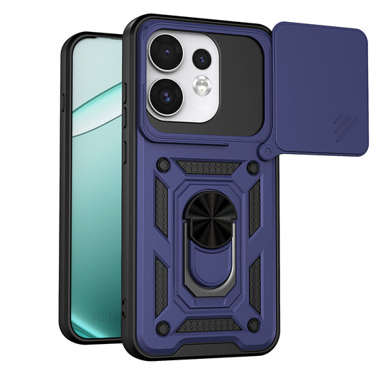 Custodia per Oppo Reno16 / Reno16 Pro, Techsuit, CamShield, Blu
