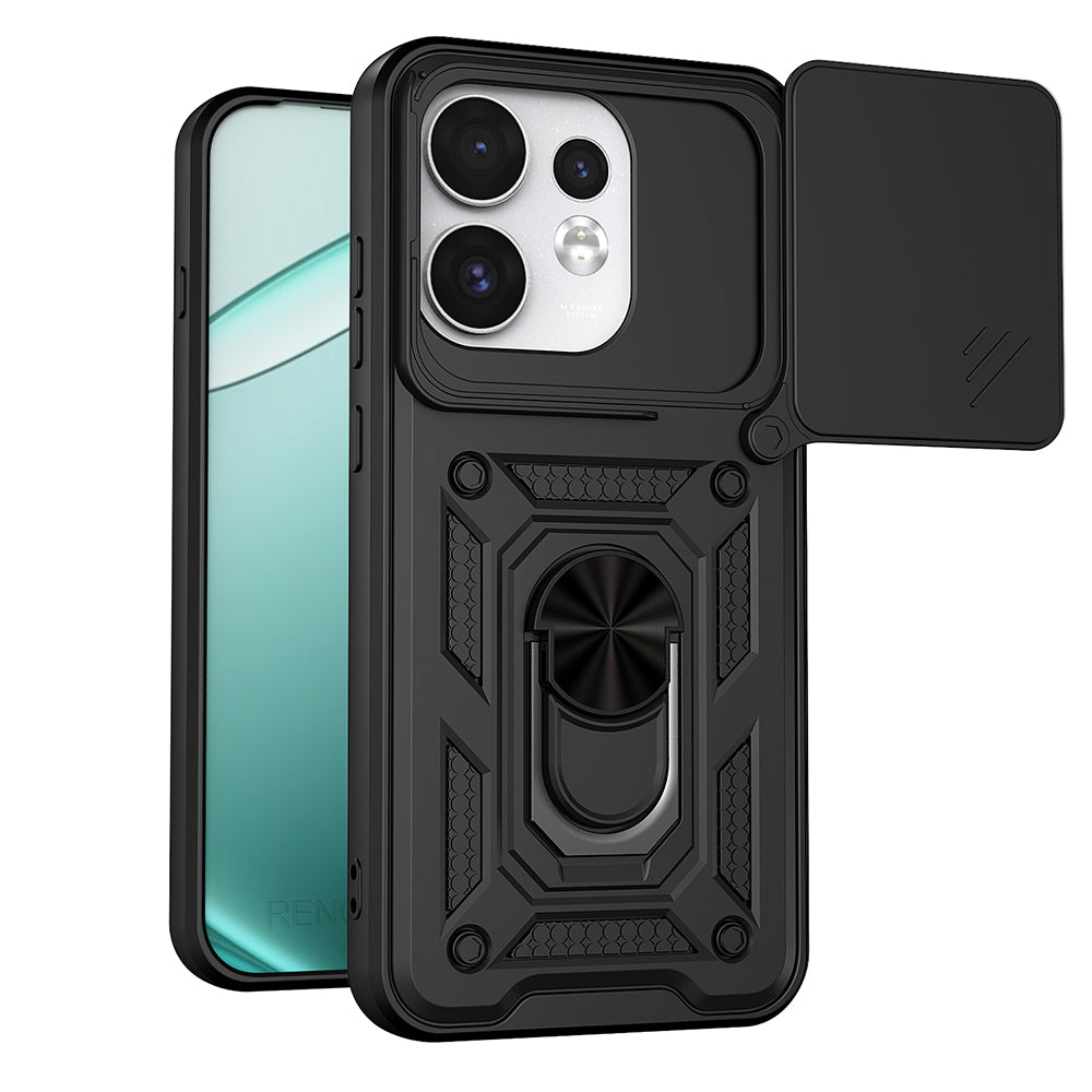 Custodia per Oppo Reno16 / Reno16 Pro, Techsuit, CamShield, Nera