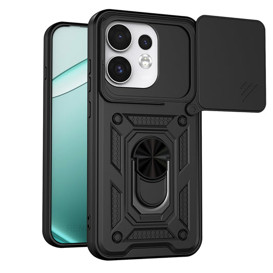 Custodia per Oppo Reno16 / Reno16 Pro, Techsuit, CamShield, Nera