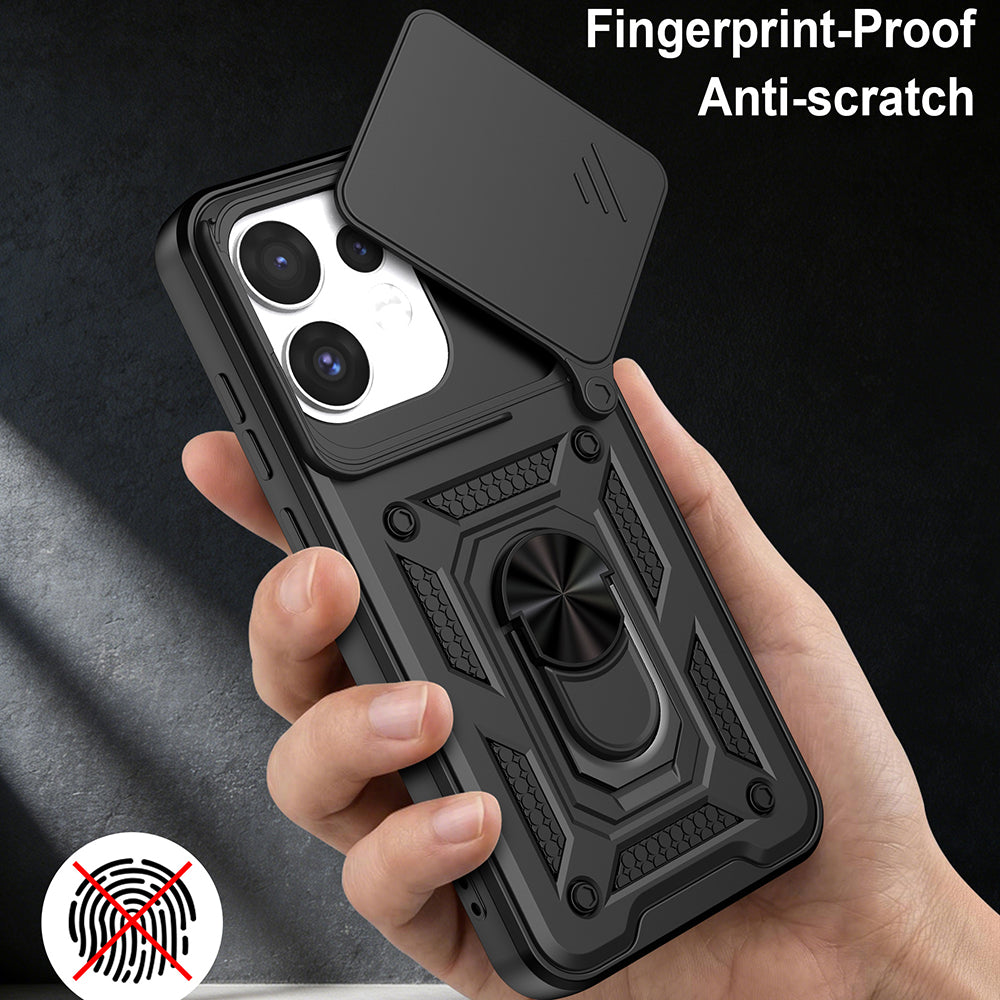 Custodia per Oppo Reno16 / Reno16 Pro, Techsuit, CamShield, Nera