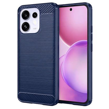 Custodia per Oppo Reno16 / Reno16 Pro, Techsuit, Carbonio, Blu