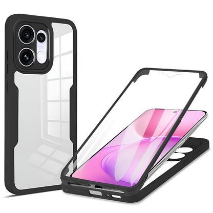 Custodia per Oppo Reno16 / Reno16 Pro, Techsuit, ColorVerse 360, Nera