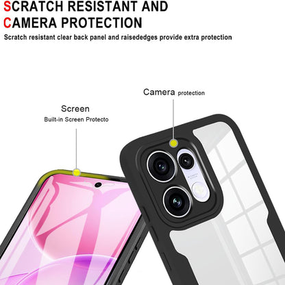Custodia per Oppo Reno16 / Reno16 Pro, Techsuit, ColorVerse 360, Nera