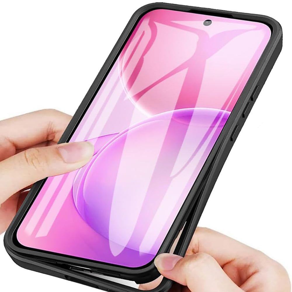 Custodia per Oppo Reno16 / Reno16 Pro, Techsuit, ColorVerse 360, Nera