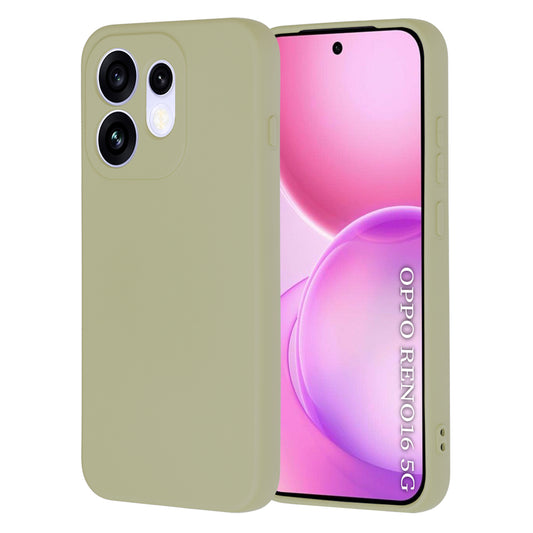Custodia per Oppo Reno16, Techsuit, SoftFlex, Matcha