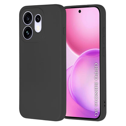Custodia per Oppo Reno16, Techsuit, SoftFlex, Nera