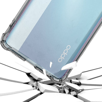 Custodia per Oppo Reno4 Lite, Techsuit, Shockproof Clear, Trasparente