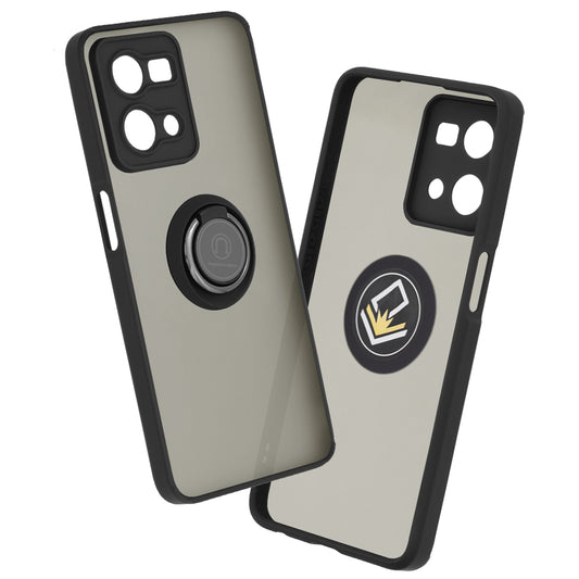 Custodia per Oppo Reno7, Techsuit, Glinth, Nera