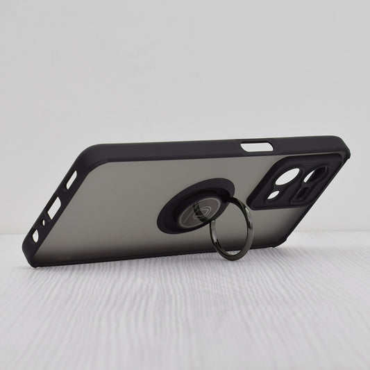 Custodia per Oppo Reno7, Techsuit, Glinth, Nera