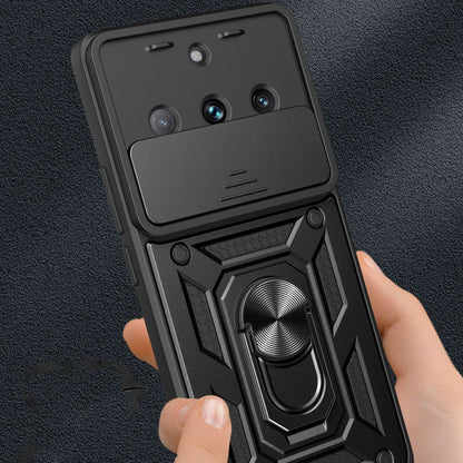 Custodia per Realme 11 4G, Techsuit, CamShield, Nera
