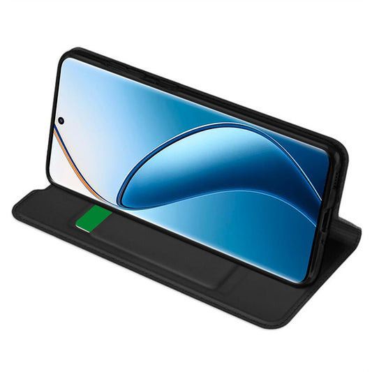 Custodia per Realme 12 Pro / 12 Pro+, Techsuit, Magskin Book, Nera