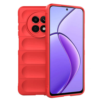 Custodia per Realme 12x / 12, Techsuit, Magic Shield, Rossa