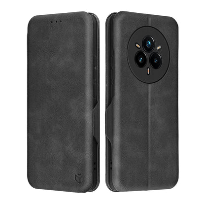 Custodia per Realme 14 Pro+, Techsuit, Safe Wallet Plus, Nera