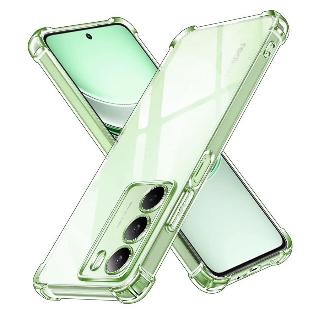 Case for Realme 14x, Techsuit, Shockproof Clear, Transparent