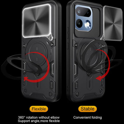 Custodia per Realme 16 Pro+, Techsuit, CamGuard Pro, Nera