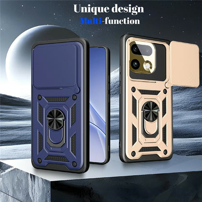 Custodia per Realme 16 Pro+, Techsuit, CamShield, Blu