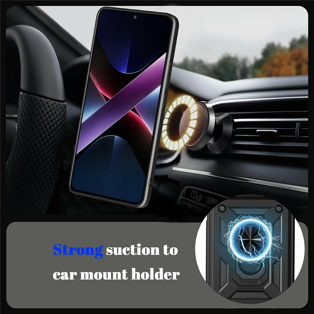 Custodia per Realme 16 Pro+, Techsuit, CamShield, Blu