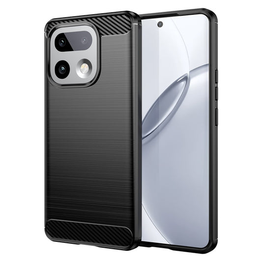 Custodia per Realme 16 Pro+, Techsuit, Carbonio, Nera