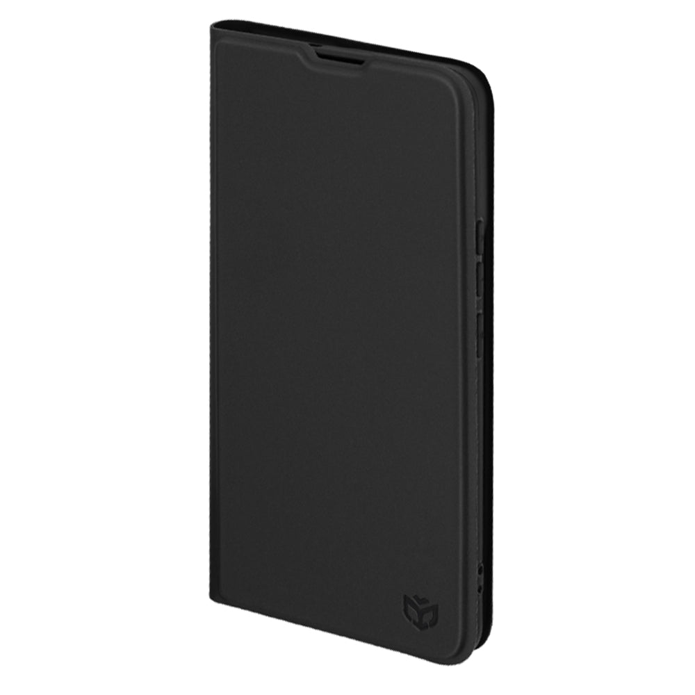 Custodia per Realme 16 Pro+, Techsuit, Magskin Book, Nera