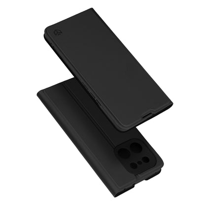 Custodia per Realme 16 Pro+, Techsuit, Magskin Book, Nera