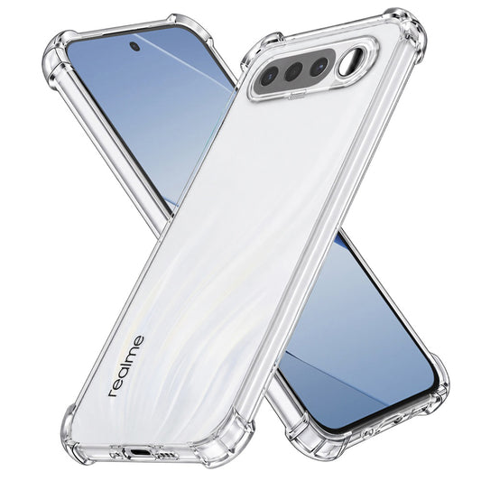 Custodia per Realme 16, Techsuit, Shockproof Clear, Trasparente