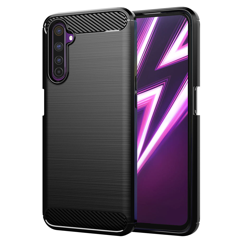 Case for Realme 6 Pro, Techsuit, Carbon, Black
