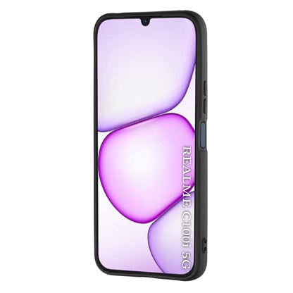 Custodia per Realme C100 5G, Techsuit, SoftFlex, Nera