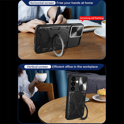 Custodia per Realme C63 / C61, Techsuit, CamGuard Pro, Viola