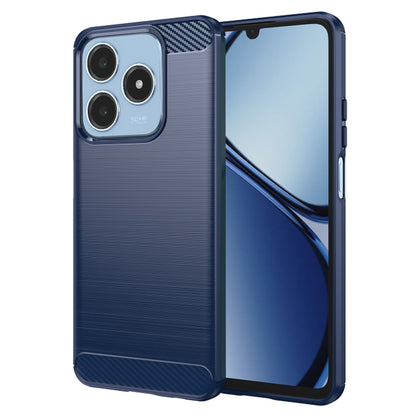 Custodia per Realme C63 / C61, Techsuit, Carbonio, Blu