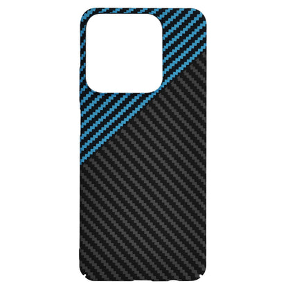 Custodia per Realme C63 / C61, Techsuit, Carbonite FiberShell, Nero Bleu