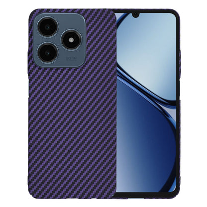 Custodia per Realme C63 / C61, Techsuit, Carbonite FiberShell, Viola