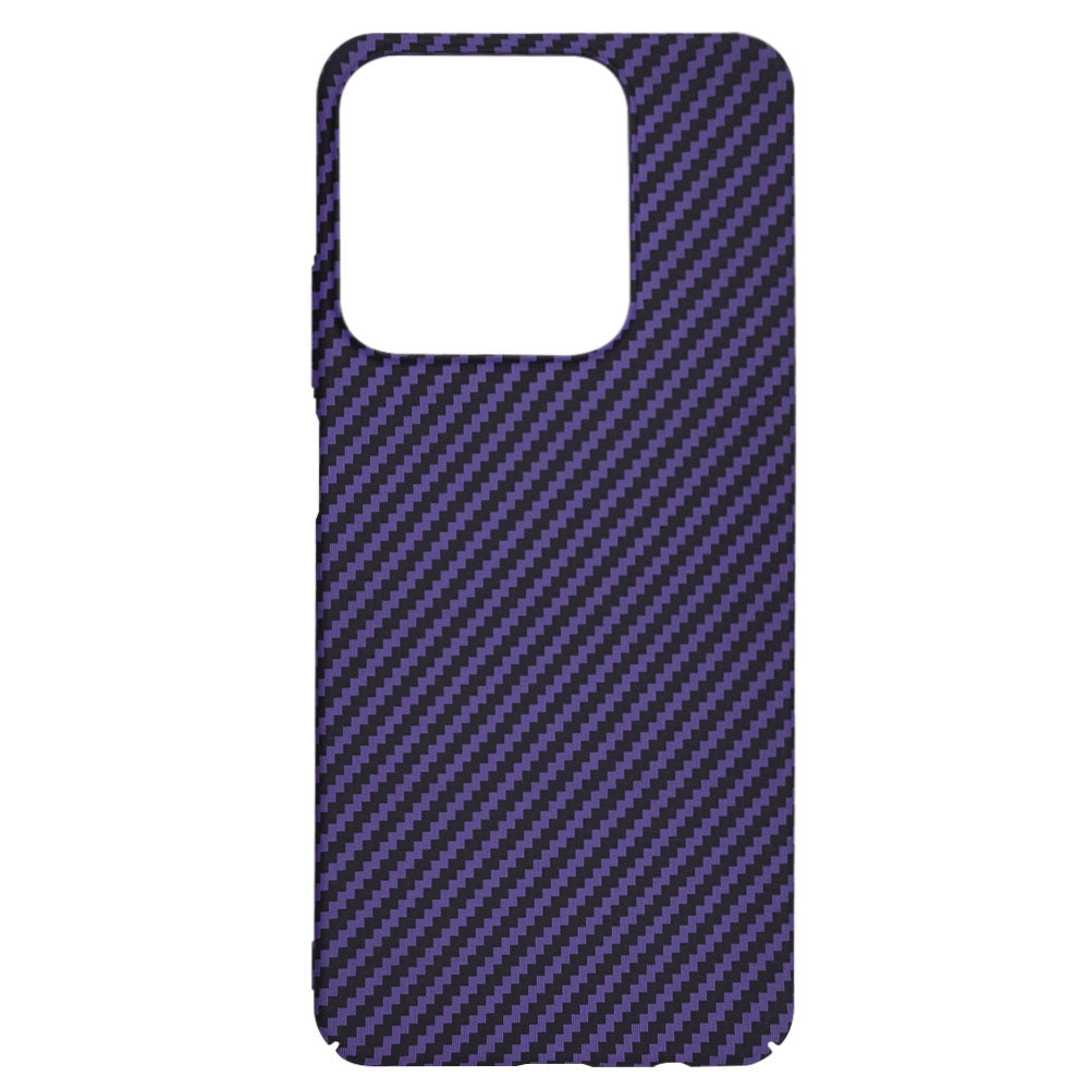 Custodia per Realme C63 / C61, Techsuit, Carbonite FiberShell, Viola