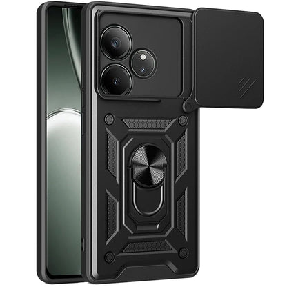 Custodia per Realme GT 6T / GT 6, Techsuit, CamShield, Nera