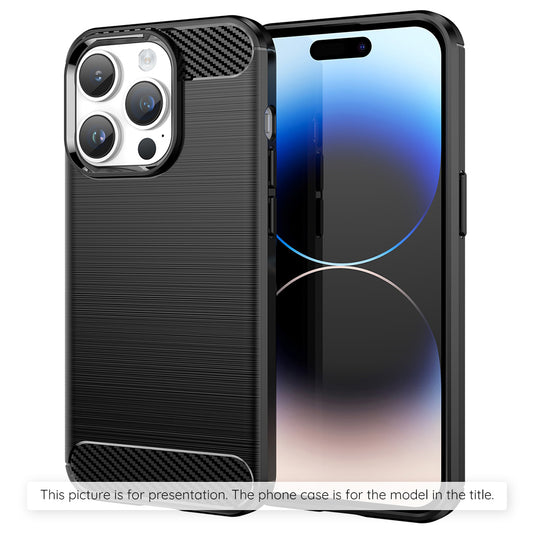 Custodia per Realme GT 7, Techsuit, Carbonio, Nera