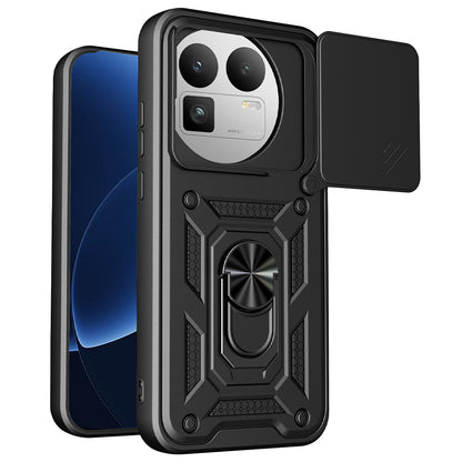 Custodia per Realme GT 8 Pro, Techsuit, CamShield (Taglio Rotondo per Fotocamera), Nera