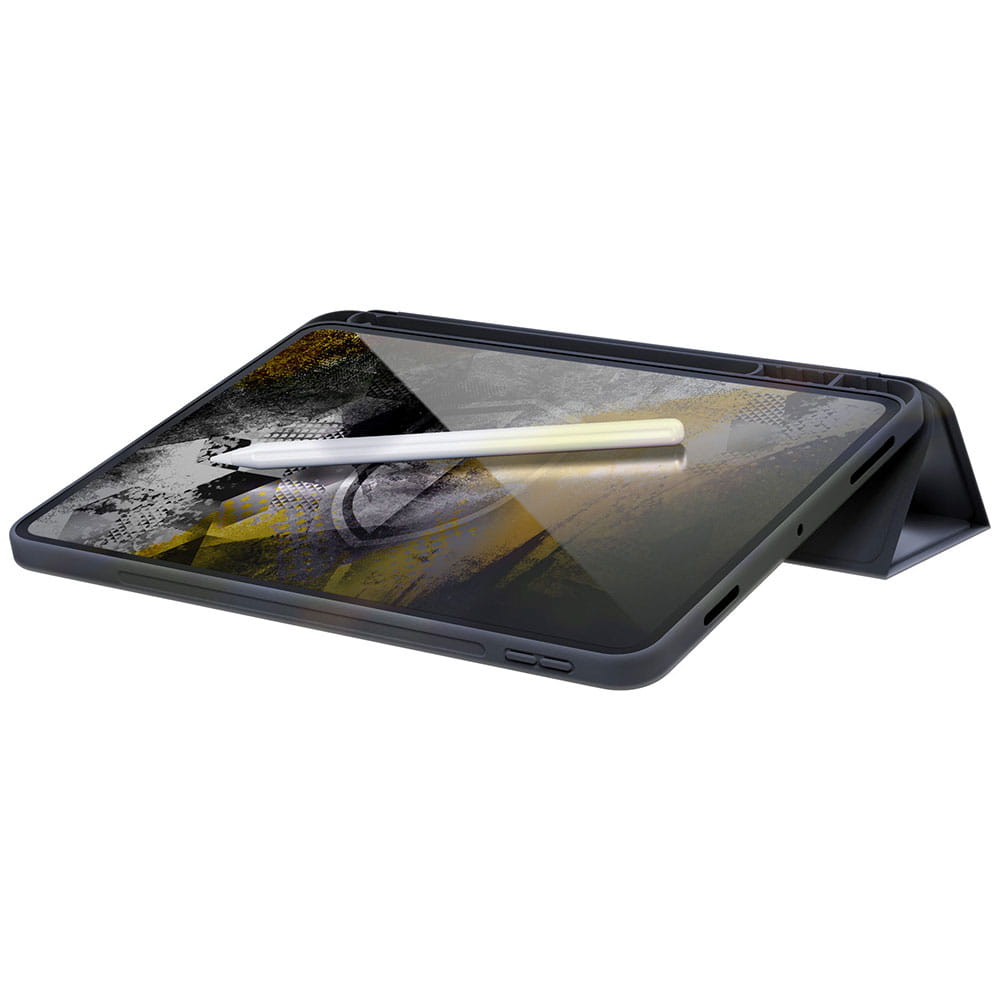 Custodia per Samsung Galaxy Tab S6 Lite (2024) / Tab S6 Lite (2022) / Tab S6 Lite (2020), 3MK, morbida per tablet, nera