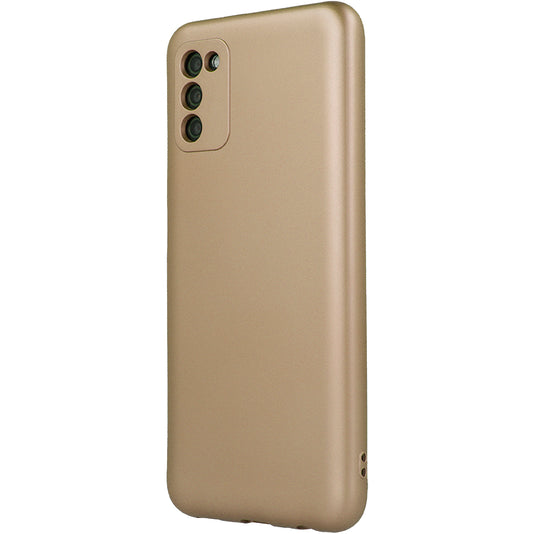 Custodia per Samsung Galaxy A14 A145 / A14 5G A146, OEM, Metallica, Dorata