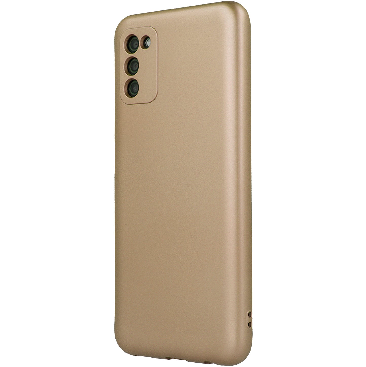 Custodia per Samsung Galaxy A35 5G A356, OEM, Metallica, Dorata
