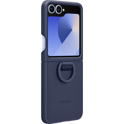 Custodia per Samsung Galaxy Z Flip6 F741, Custodia in silicone, Navy EF-PF741TNEGWWW 