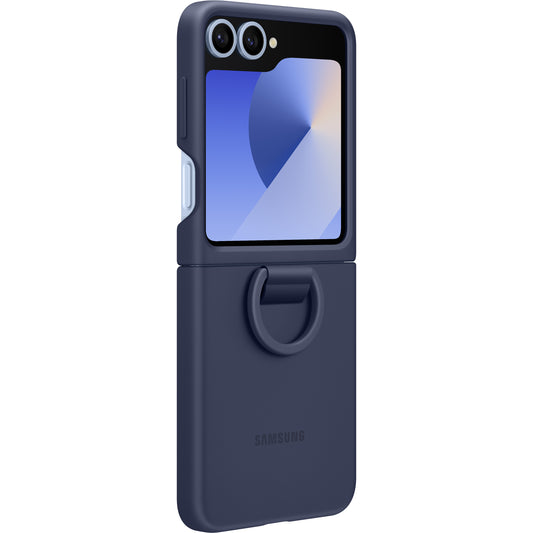 Custodia per Samsung Galaxy Z Flip6 F741, Custodia in silicone, Navy EF-PF741TNEGWWW 